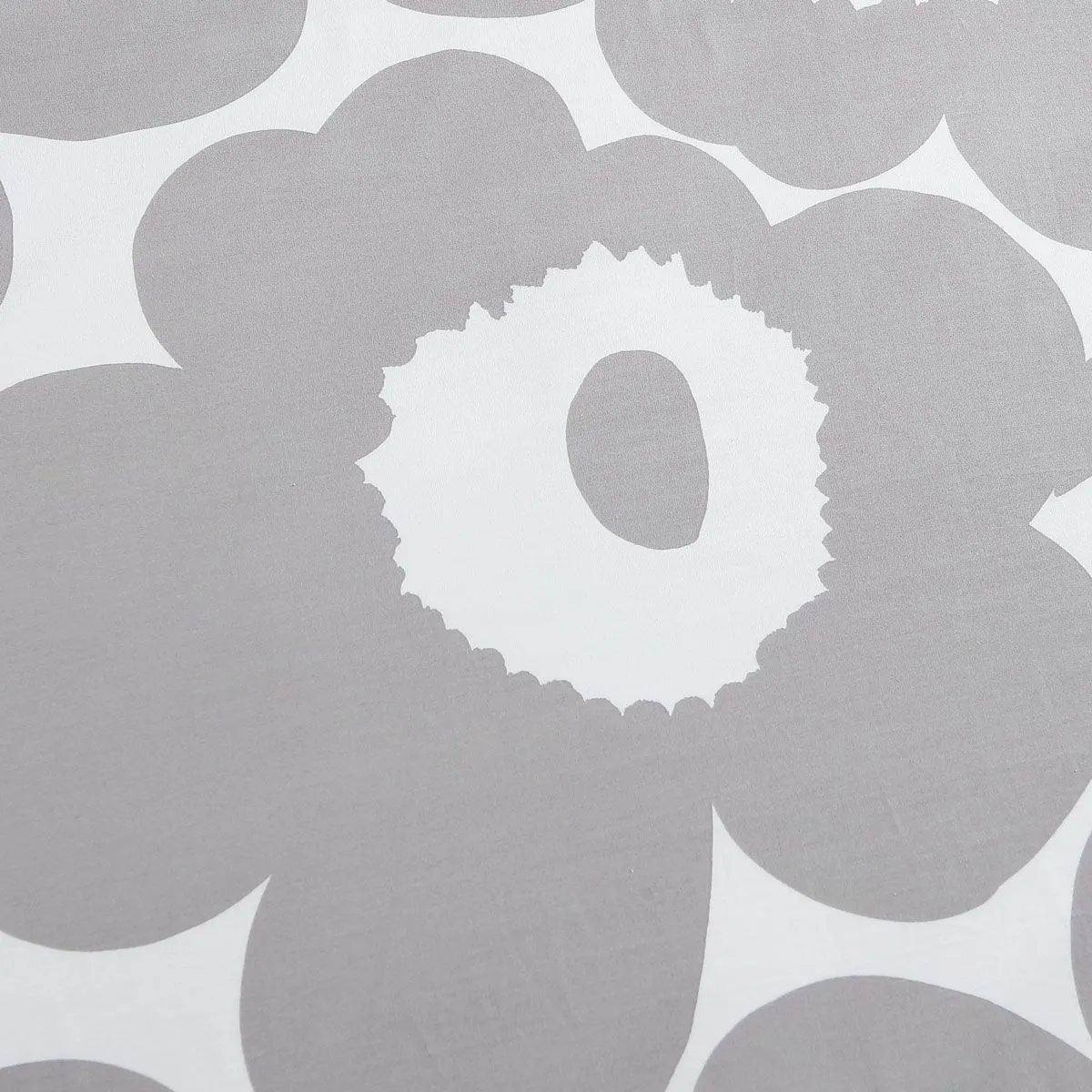 unikko grey queen duvet set