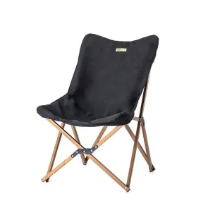 Wood Grain Foldable Camping Chair